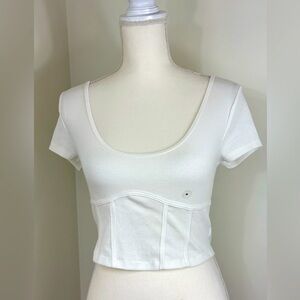 Aeropostale‎ Women’s Ripped Cropped Top | Size Medium | NWT